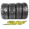Sunf Set 25X8-12 Ve 25X10-12 A024 Mud Trail 6Kat Atv Lastik Takımı Ön-Arka