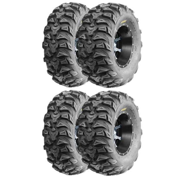 Sunf Set 26X9-12 Ve 26X11-12 A040 Dragon 6Pr Atv Utv Lastik Takımı Ön-Arka