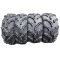Sunf Set 26X9-12 Ve 26X11-12 A048 Warrior Atv-Utv Lastik Takımı Ön-Arka