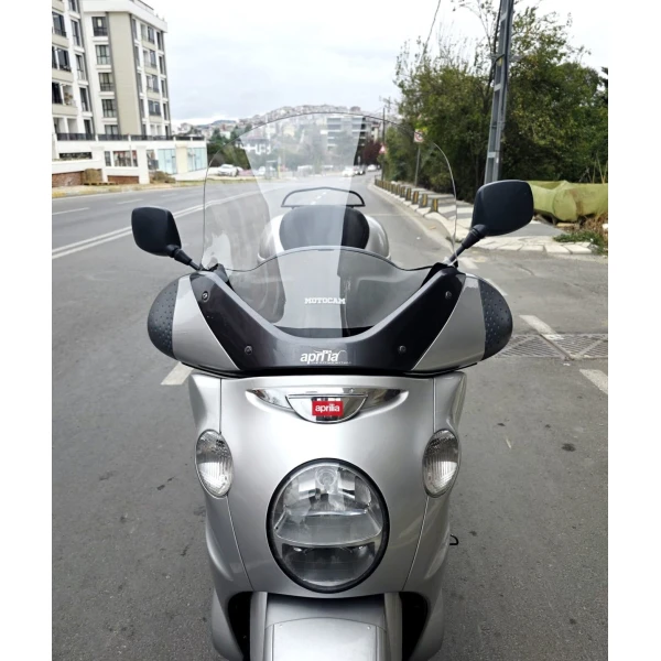 Aprilia Scarabeo 500 Siperlik Ön Cam 49Cm 2003 2008 Model Şeffaf Renkli 4Mm
