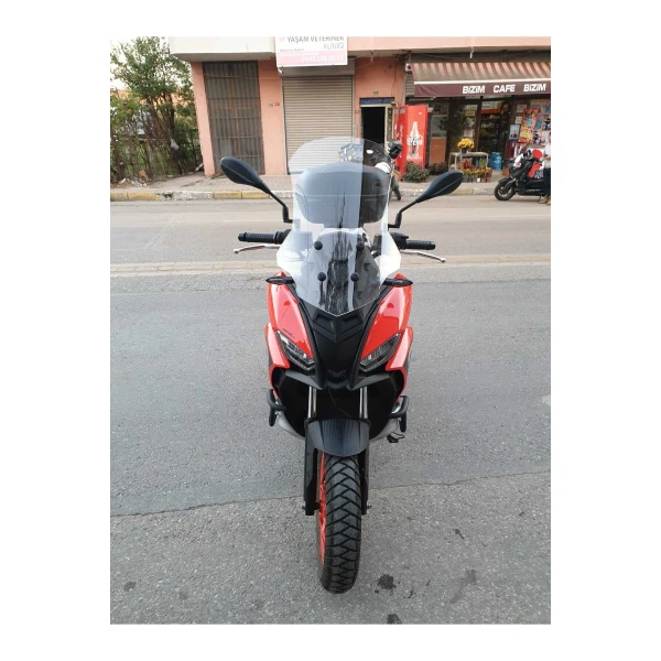 Aprilia Sr Gt 200 Siperlik Ön Cam 2021 2025 Model 58Cm Şeffaf Renkli 4Mm