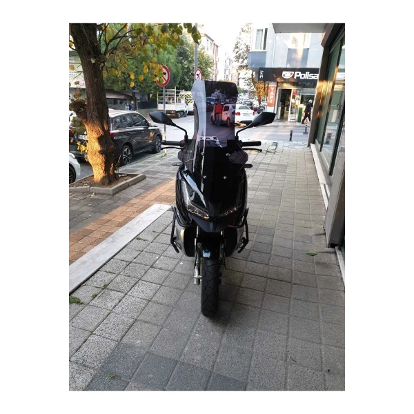 Barossa Adv 125 Siperlik Ön Cam 2025 Model 78Cm Siyah Renkli 4Mm Uzun Cam Barossa Adv 125 Siperlik Ön Cam 2025 Model 78Cm Siyah Renkli 4Mm Uzun Cam