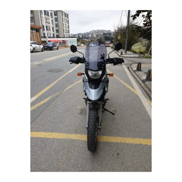 Bmw F650 Gs Siperlik Ön Cam 2004 2007 Model 45Cm Füme Renkli ( 4 Delikli ) 4Mm