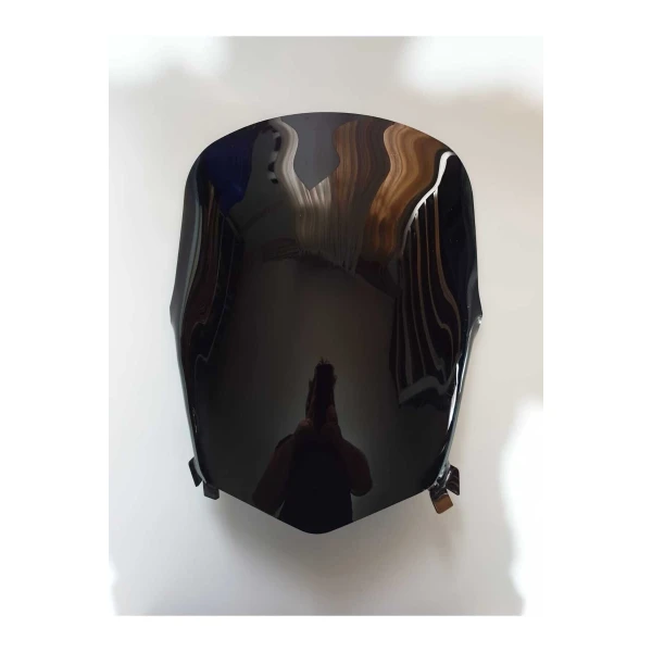 Cf Moto Jetmax 250 Siperlik Ön Cam 2012 2016 Model 50Cm Siyah Renkli 4Mm