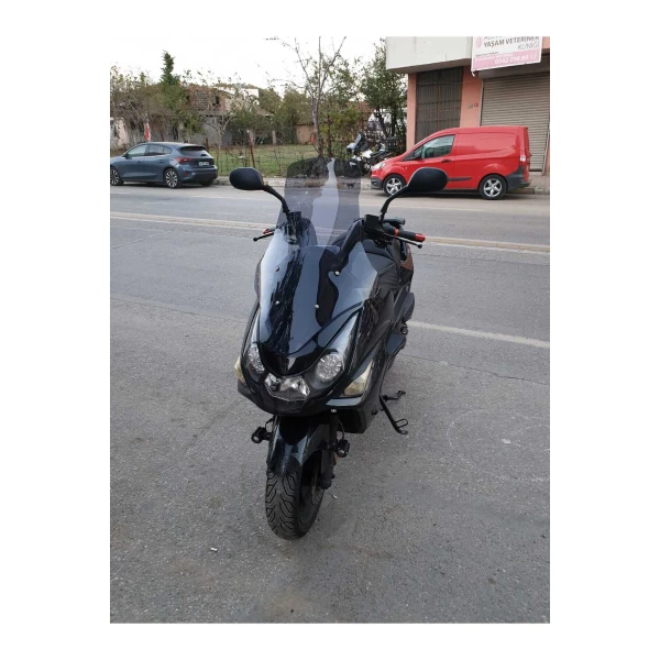 Daelim S3 Advance Siperlik Ön Cam 2010 2018 Model 77Cm Füme Renkli 4Mm