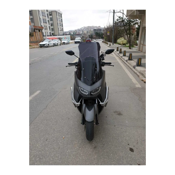 Falcon Cmax 155 Siperlik Ön Cam 2023 2025 Model 65Cm Siyah Renkli 4Mm Orta Boylu Cam