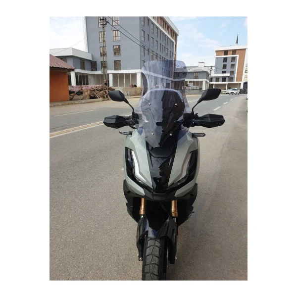 Honda Adv 350 Siperlik Ön Cam 2023 2025 Model 72Cm Füme Renkli 4Mm Uzun Cam