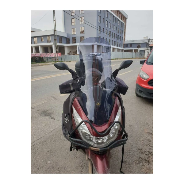 Honda Pcx Siperlik Ön Cam 2014 2017 Model 83Cm Füme Renkli 4Mm Uzun Cam Honda Pcx Siperlik Ön Cam 2014 2017 Model 83Cm Füme Renkli 4Mm Uzun Cam
