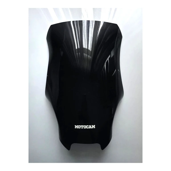 Kawasaki Versys 650 Ön Cam 2010 2014 Model 51Cm Siyah Renkli 4Mm Uzun Cam