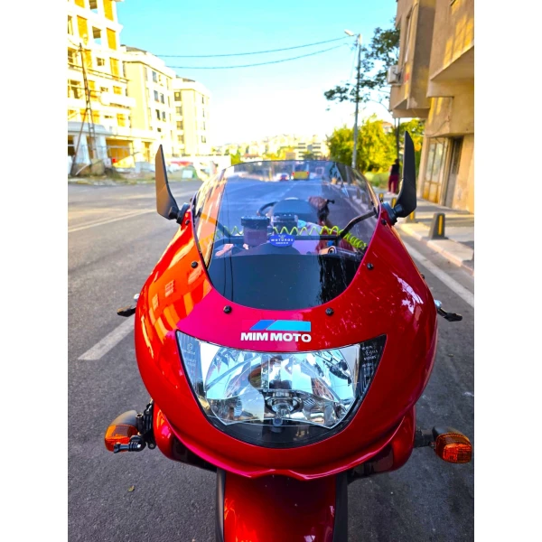 Kawasaki Zx 9R Siperlik Ön Cam 1994 2003 Model 41Cm Füme Renkli 4Mm