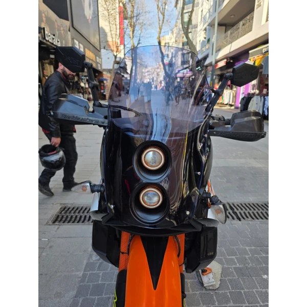 Ktm 950 990 Adventure Ki̇t Rally Replikaa Siperlik Ön Cam 51Cm Füme Renkli 4Mm