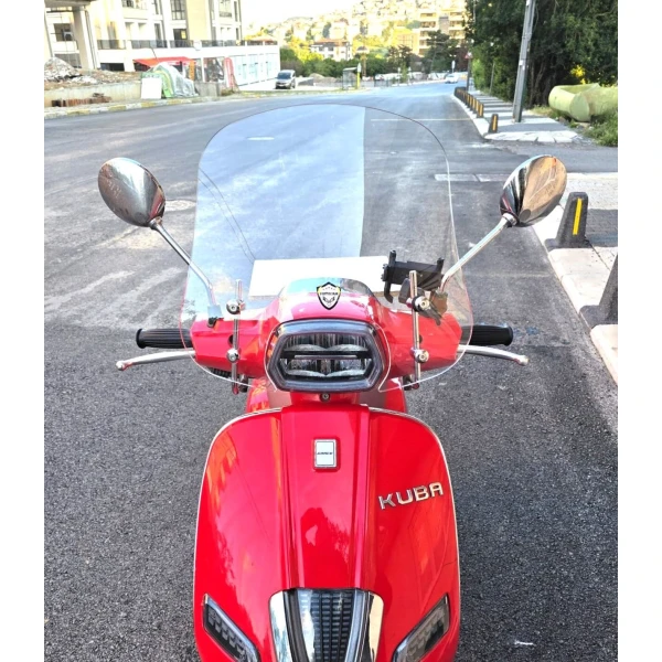 Küba Grace 50 125 Ön Cam 2023 2025 Model 42Cm Şeffaf Renkli Aparatsiz Gönderi̇li̇r