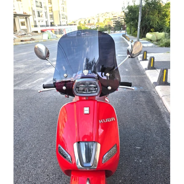 Küba Grace 50 125 Ön Cam 2023 2025 Model 42Cm Siyah Renkli Aparatsiz Gönderi̇li̇r