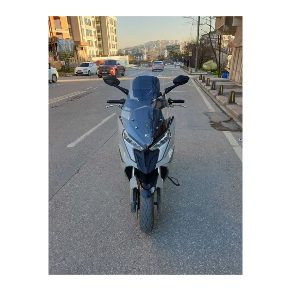 Kymco Dink R 150 Siperlik Ön Cam 2023 2025 Model 77Cm Şeffaf Renkli 4Mm