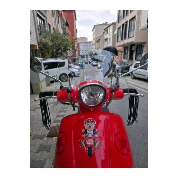 Peugeot Django Ön Cam 2017 2025 Model 37Cm Şeffaf Renkli 4Mmaparat Gönderi̇lmeyecek