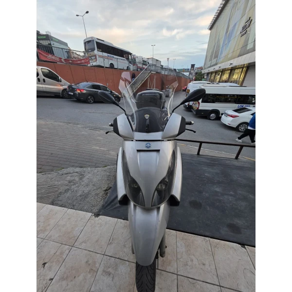 Piaggio X7 Siperlik Ön Cam 2007 2012 Model 43Cm Şeffaf Renkli 4Mm