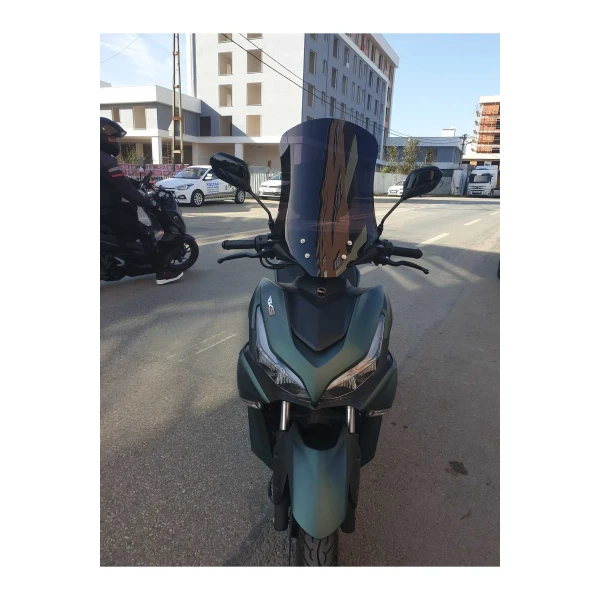 Rks Arome 125 Siperlik Ön Cam 2023 2025 Model 54Cm Füme Renkli Sportif Model