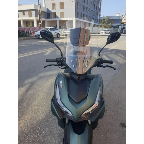 Rks Arome 125 Siperlik Ön Cam 2023 2025 Model 54Cm Şeffaf Renkli