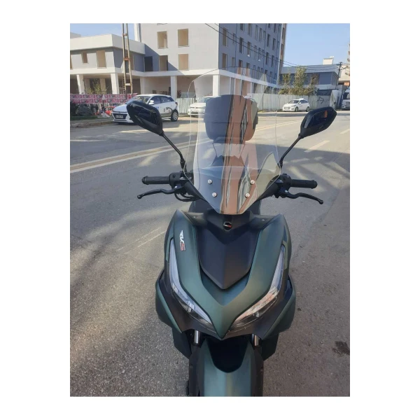 Rks Arome 125 Siperlik Ön Cam 2023 2025 Model 54Cm Siyah Renkli