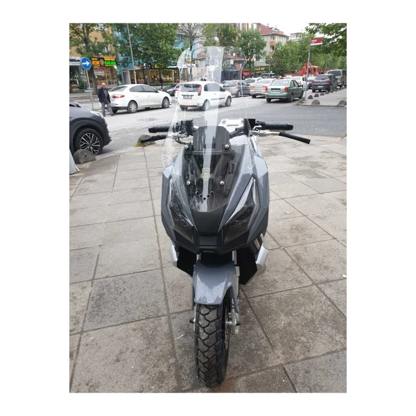 Rmg Moto Gusto Dream 150 Ön Cam 2023 2025 Model 65Cm Şeffaf Renkli 4Mm Orta Boylu Cam