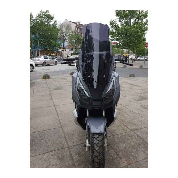 Rmg Moto Gusto Dream 150 Ön Cam 2023 2025 Model 65Cm Siyah Renkli 4Mm Orta Boylu Cam