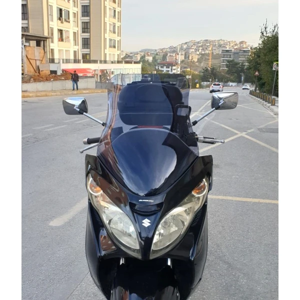 Suzuki Burgman 400 K7 Siperlik Ön Cam 2007 2015 Model 70Cm Füme Renkli 4Mm Suzuki Burgman 400 K7 Siperlik Ön Cam 2007 2015 Model 70Cm Füme Renkli 4Mm