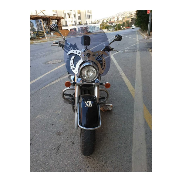 Suzuki V Vl C Siperlik Ön Cam 2001 2013 Model 61Cm Füme Renkli 4Mm Aparatsizdir