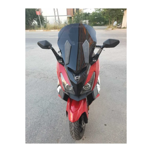 Sym Cruisym 250 Siperlik Ön Cam 2018 Model 57Cm Siyah Renkli 4Mm Uzun Cam
