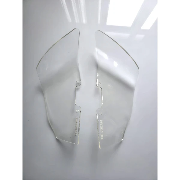 Voge Ds 900 X Böbrek Koruma Rüzgar Saptırıcı Yan Deflektör Şeffaf Renkli 4Mm