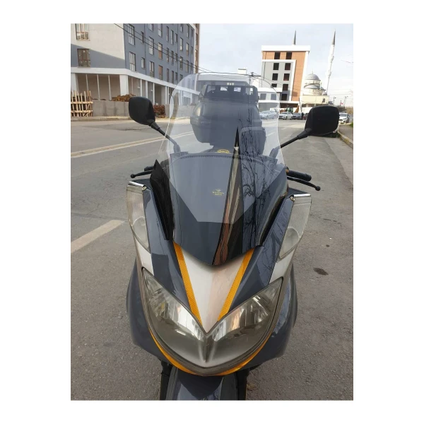Yamaha Majesty 400 Siperlik Ön Cam 2005 2006 Model 68Cm Şeffaf Renkli 4Mm