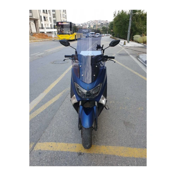 Yamaha Nmax Siperlik Ön Cam 2015 2020 Model 69Cm Füme Renkli 4Mm