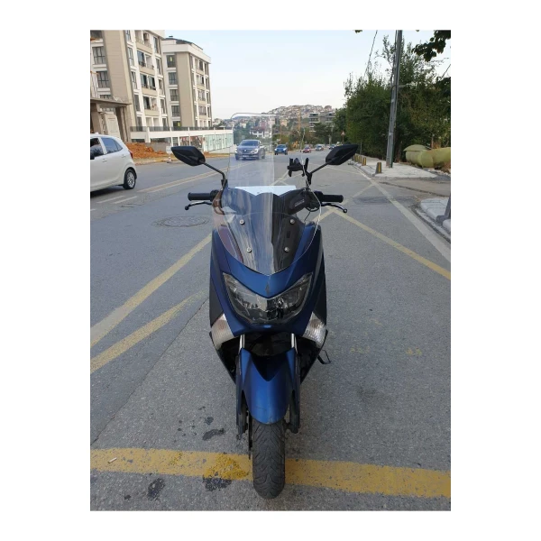Yamaha Nmax Siperlik Ön Cam 2015 2020 Model 69Cm Şeffaf Renkli 4Mm