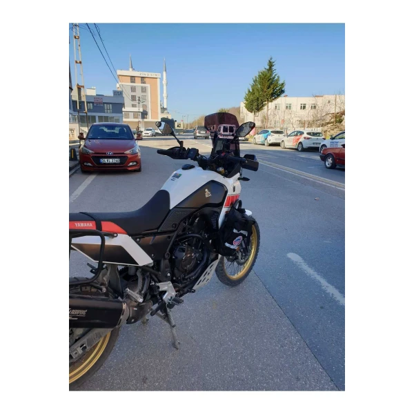 Yamaha Tenere Rall 700 Siperlik Ön Cam 2019 2025 Model 39Cm Siyah Renkli 4Mm