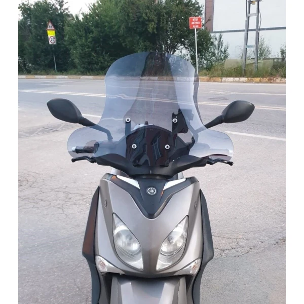 Yamaha Xenter 150 Siperlik Ön Cam 2013 2016 Model 50Cm Füme Renkli 4Mm Elci̇kli̇