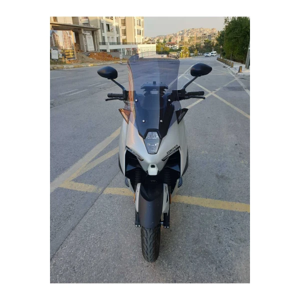 Zontes Zt 125 Siperlik Ön Cam 2025 Model 55Cm Füme Renkli 4Mm