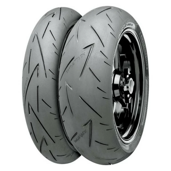 Continental Set 120/70Zr17 160/60Zr17 Contisport Attack 2 Ön Arka Takım