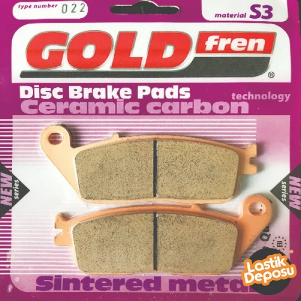 Honda Vt 250 Ön Fren Balatası Goldfren S3-022