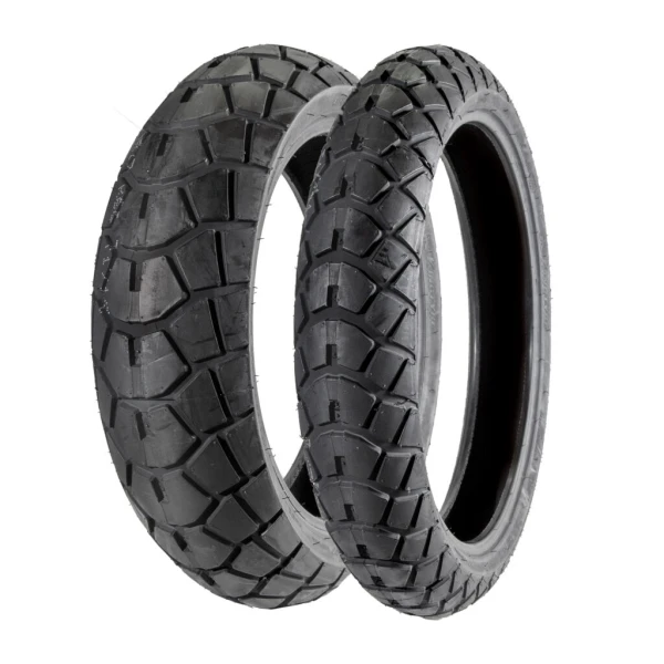 Kingtyre Set 90/90R21 Ve 140/70R18 K66 Motosiklet Ön Arka Takım Lastik Kingtyre Set 90/90R21 Ve 140/70R18 K66 Motosiklet Ön Arka Takım Lastik