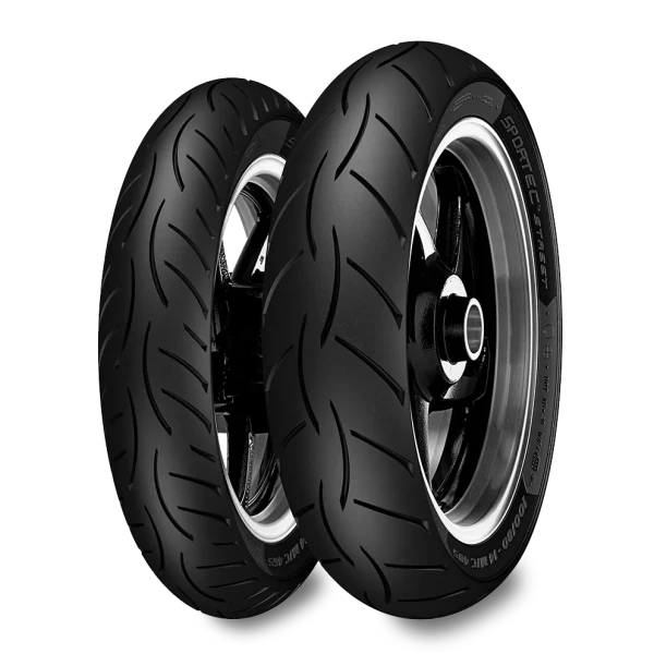 Metzeler Set 80/90-14 Ve 90/90-14 Sportec Street 2 Motosiklet Lastiği Ön Arka Takım