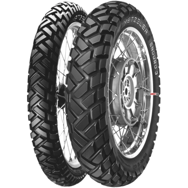 Metzeler Set 90/90-21 Ve 120/90-17 Enduro3 Sahara Ön Arka Takım