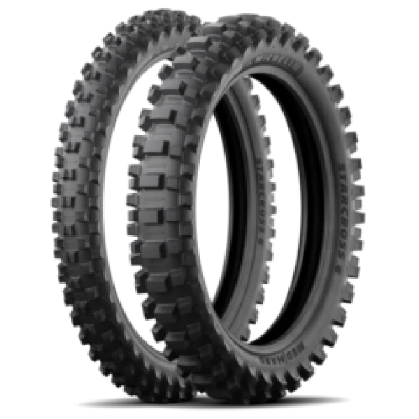 Michelin Set 90/100-21 Ve 110/90-19 Starcross 6 Medium Soft Motosiklet Ön Arka Takım