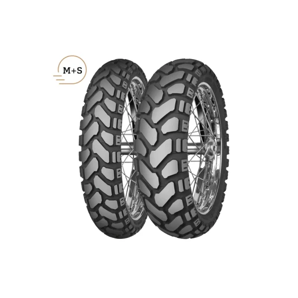 Mitas Set 110/80-19 Ve 140/80B17 E07 Dual Compound Ön Arka Takım