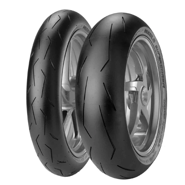 Pirelli Set 120/70Zr17 Sc1 Ve 190/55Zr17 Sc1 Sc V3 Diablo Supercorsa Ön Arka Takım