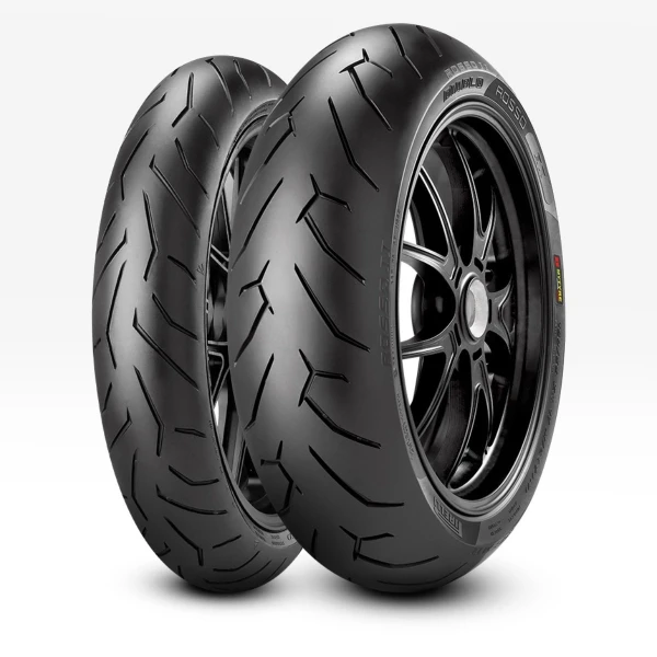 Pirelli Set 120/70Zr17 Ve 180/55Zr17 Diablo Rosso Ii Ön Arka Takım
