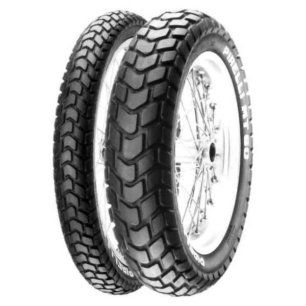 Pirelli Set 90/90-19 Ve 110/90-17 Tt Mt60 Ön Arka Takım