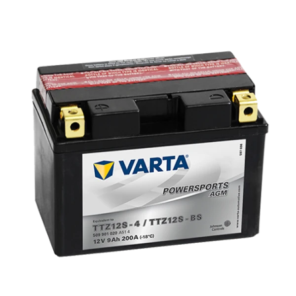 Varta Ttz12S-Bs 12V9Ah Bakımsız Agm Motosiklet Aküsü