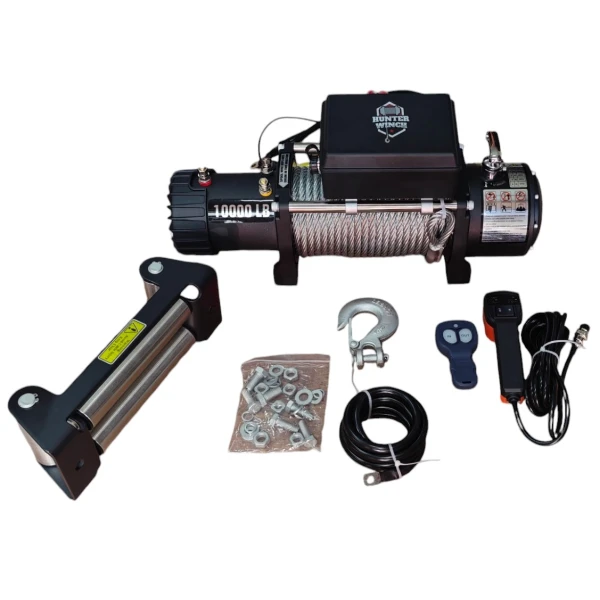Hunter Vinç 10000 Lb Çelik Halat 4X4 Offroad 12V