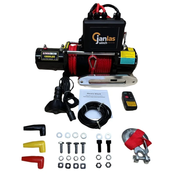 Janlas Extreme 10000 Lb Sentetik Halat 4X4 Offroad Vinç Janlas Extreme 10000 Lb Sentetik Halat 4X4 Offroad Vinç