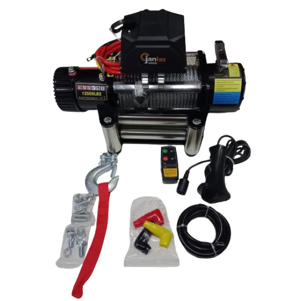 Janlas Extreme 12000 Lbs Çelik Halat 4X4 Offroad Vinç 12V