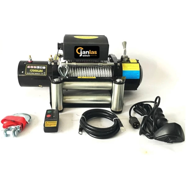Janlas Mitsubishi L200 Çeki Vinci 13000 Lbs Çelik Halat 12V Janlas Mitsubishi L200 Çeki Vinci 13000 Lbs Çelik Halat 12V